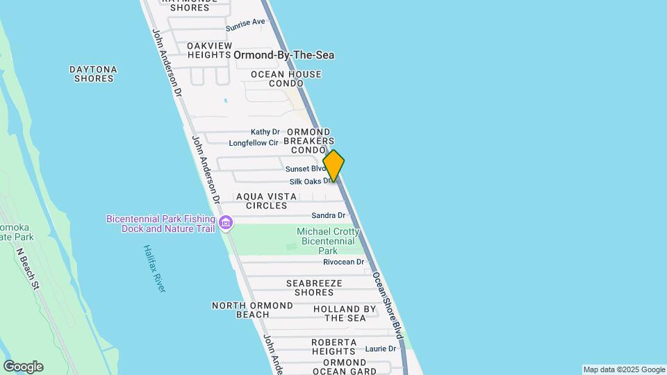 1926 Ocean Shore Blvd Map and Location Details