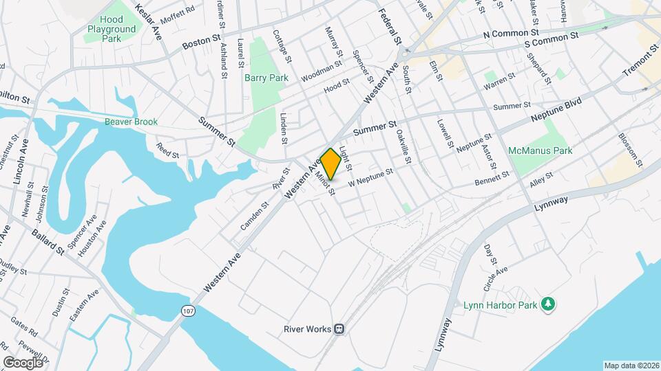 28 Minot St, Unit 3 Map and Location Details