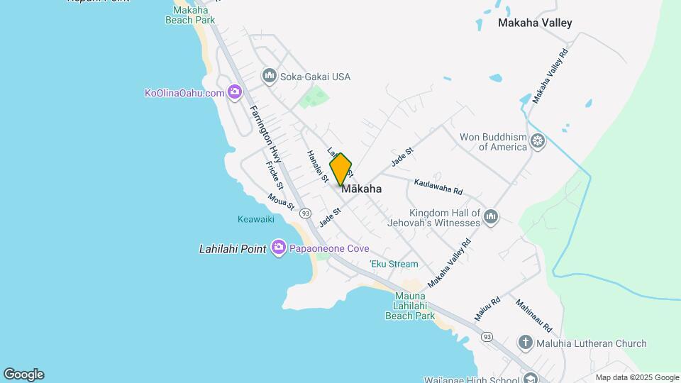 84-866-866 Hanalei St Map and Location Details