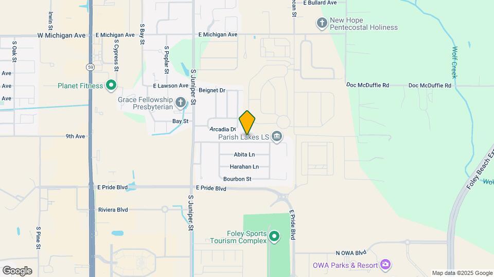 657 Parish Lakes Dr Map and Location Details