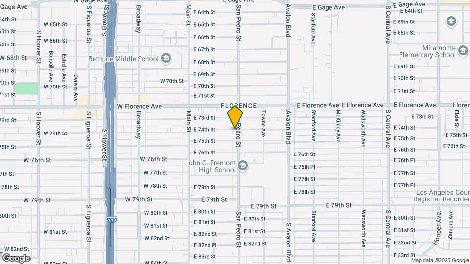 252 E 74th St Map and Location Details