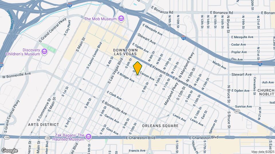 214 S 8th St Map and Location Details