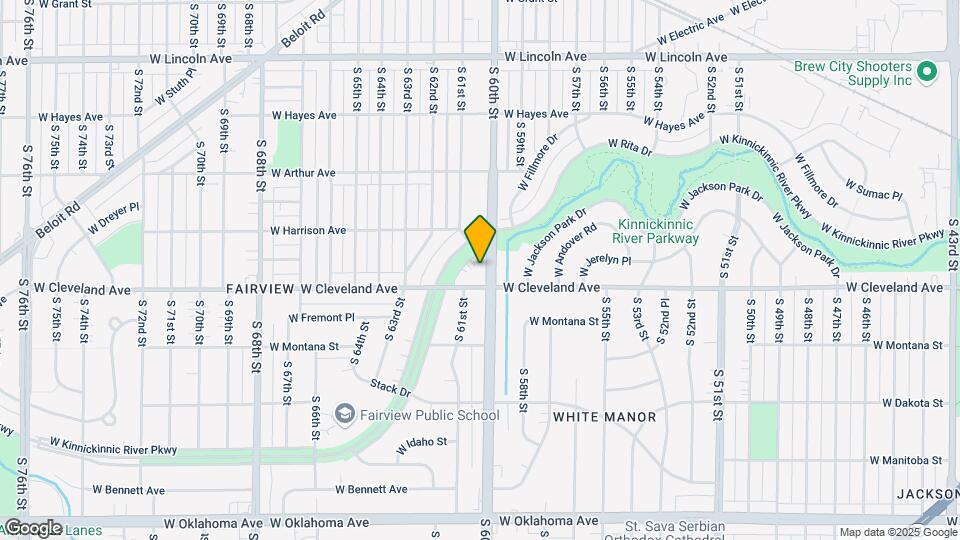 2655 S 60th St Map and Location Details