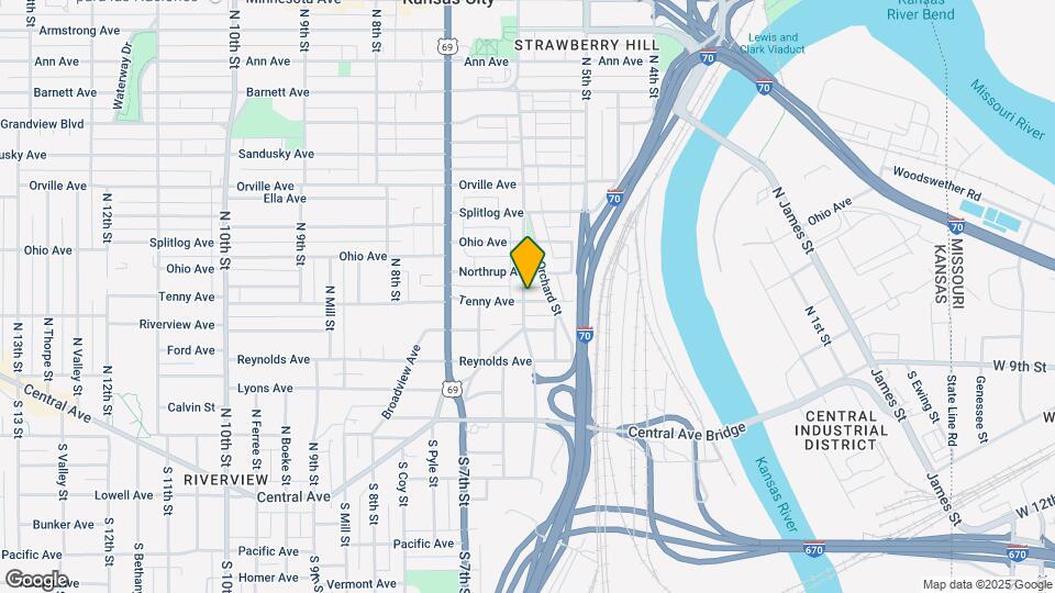 538 Tenny Ave Mapa y Detalles de la Ubicación