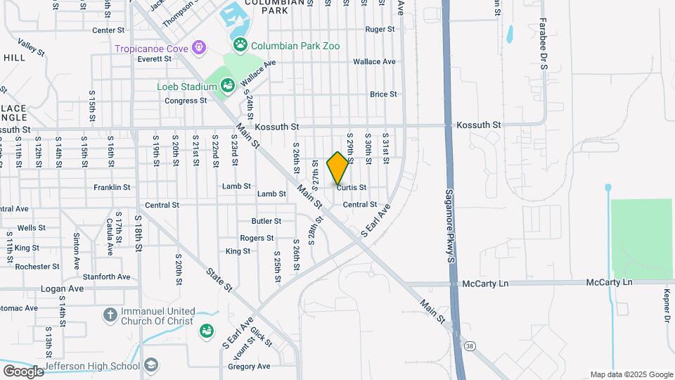 901 S 28th St Map and Location Details