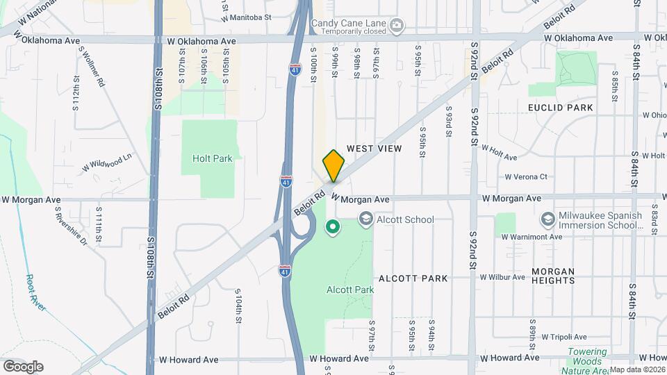 9915 W Beloit Rd, Unit 9915 Map and Location Details