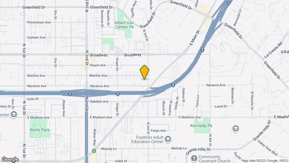 748 N 3rd St Map and Location Details