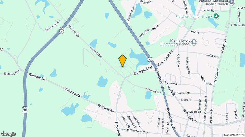 433 Andover Dr Map and Location Details