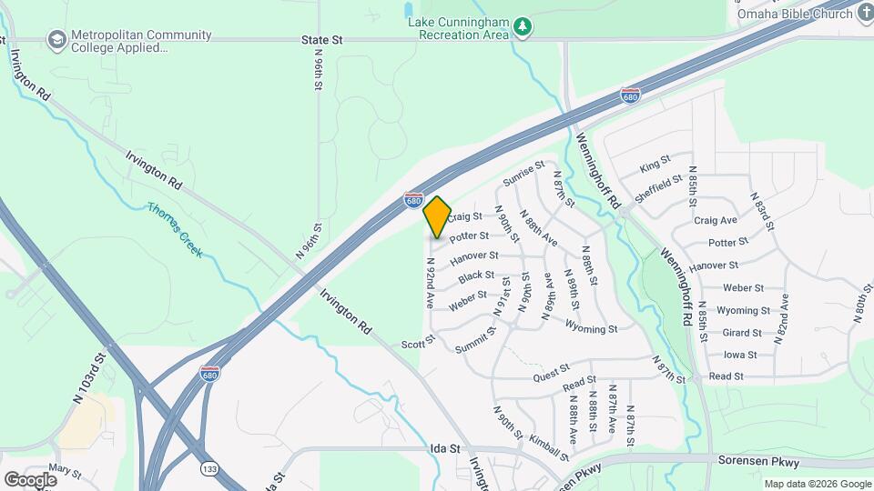 7605 N 92nd Ave Map and Location Details