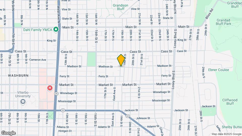 1816 Madison St Mapa y Detalles de la Ubicación