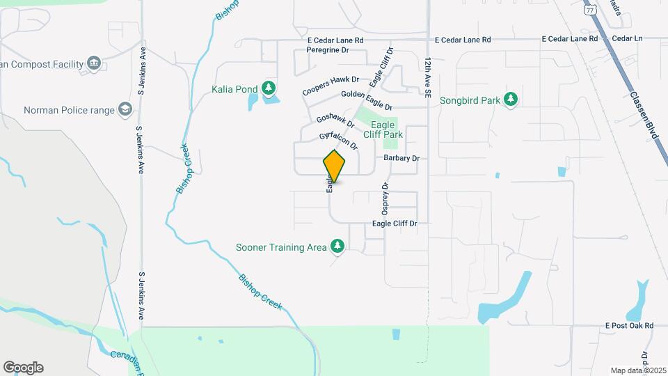 4203 Eagle Cliff Dr Map and Location Details
