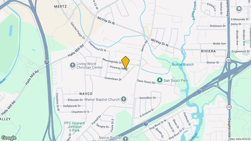 2453 Pineway Dr N Map and Location Details