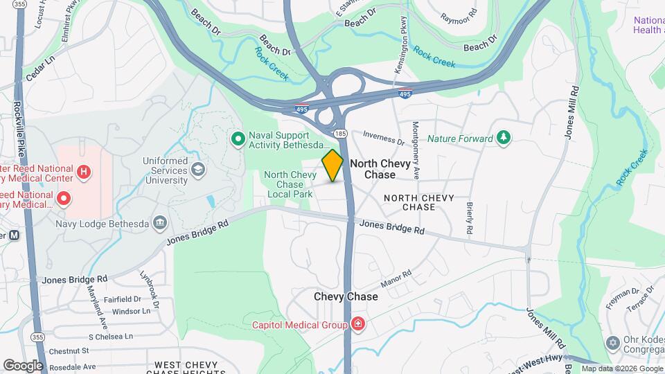 3906 Montrose Dr Map and Location Details