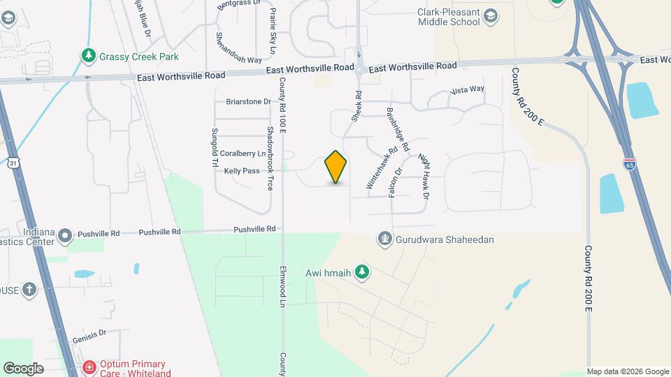 1119 Barberry Dr Mapa y Detalles de la Ubicación