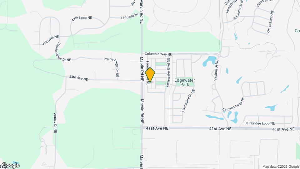 4332 Freemont St NE Map and Location Details