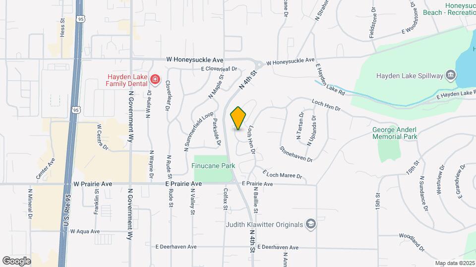 8318 N Village Dr Map and Location Details