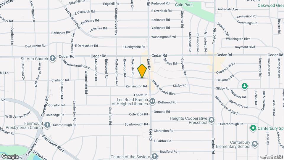 3160 Meadowbrook Blvd Map and Location Details