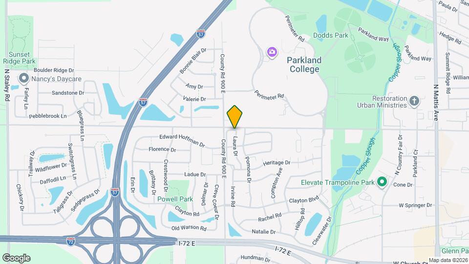 1113 Laura Dr Map and Location Details