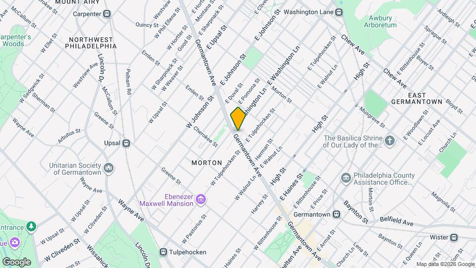 6229 Germantown Ave Map and Location Details