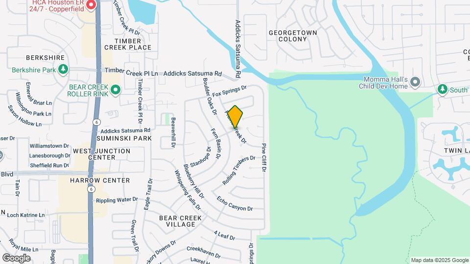 5223 Prairie Creek Dr Map and Location Details