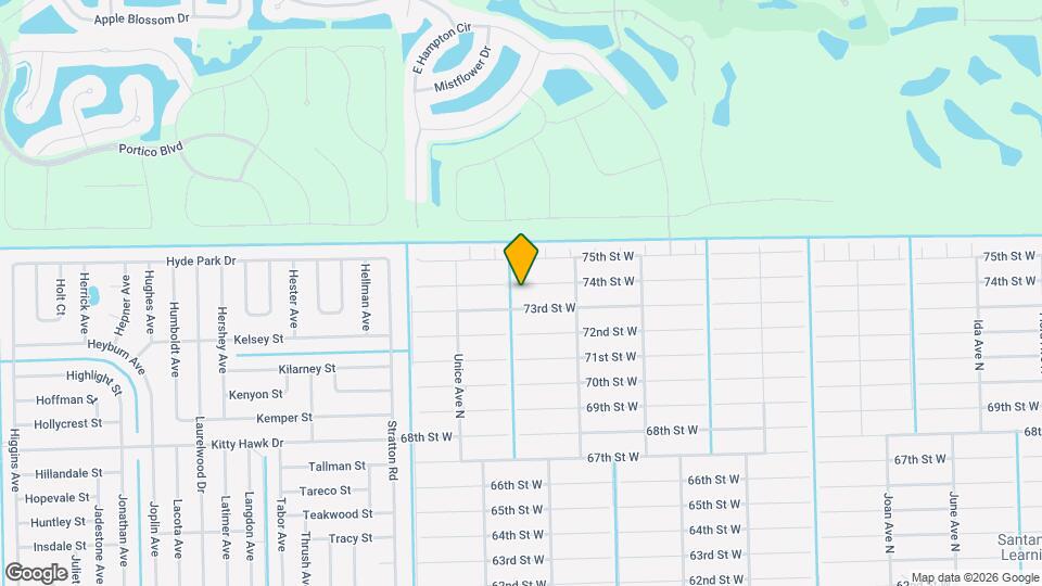 3417 74th St W Mapa y Detalles de la Ubicación