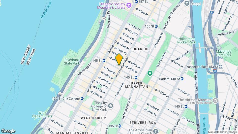 1722 &-1724 Amsterdam Ave Map and Location Details