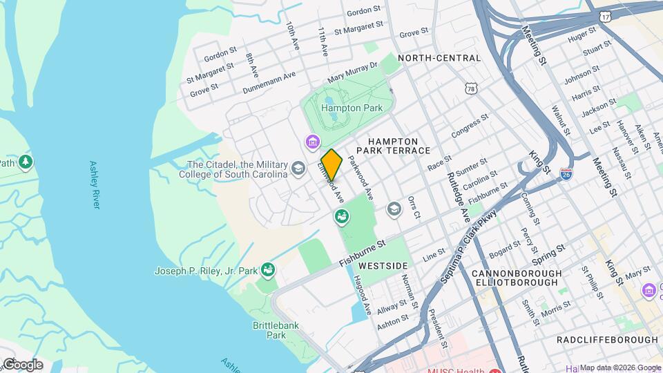 13 Elmwood Ave Map and Location Details