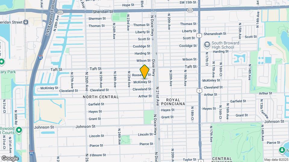 1501 N 22nd Ave Map and Location Details