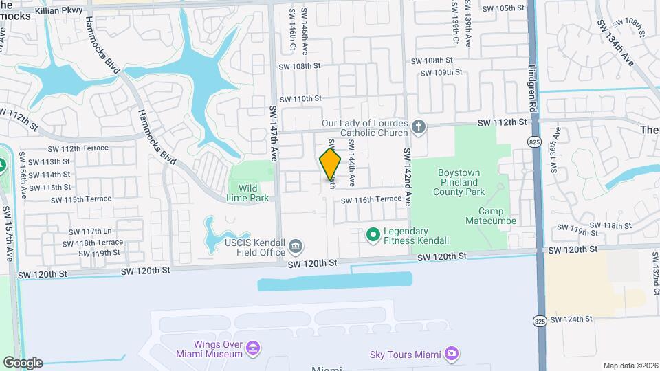 11570 SW 144th Path Mapa y Detalles de la Ubicación