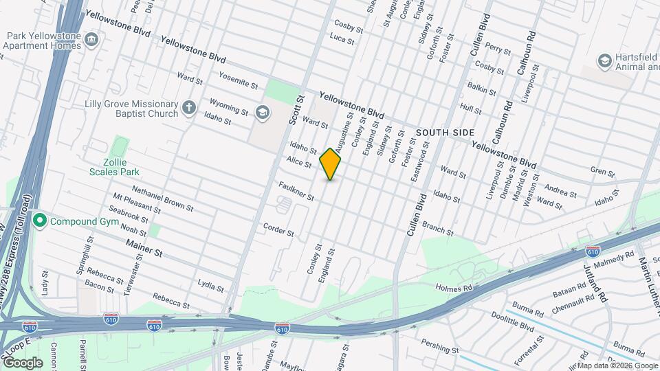 7013 St Augustine St Mapa y Detalles de la Ubicación