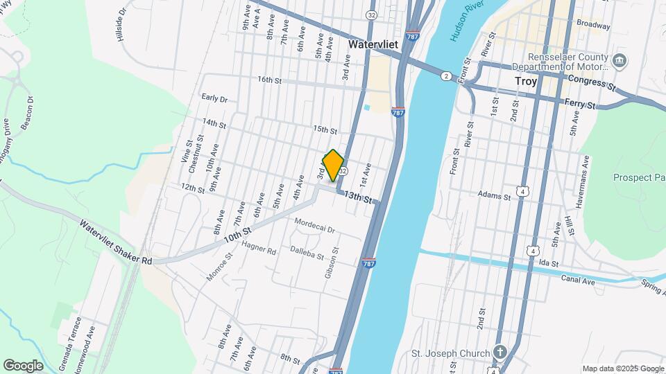 205 13th St Mapa y Detalles de la Ubicación