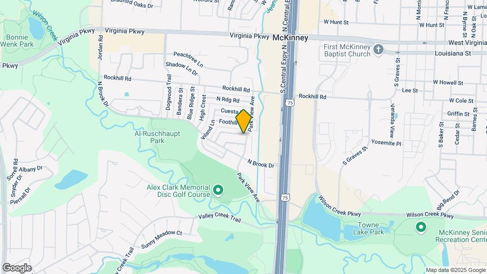 2301 Brookview Dr Map and Location Details