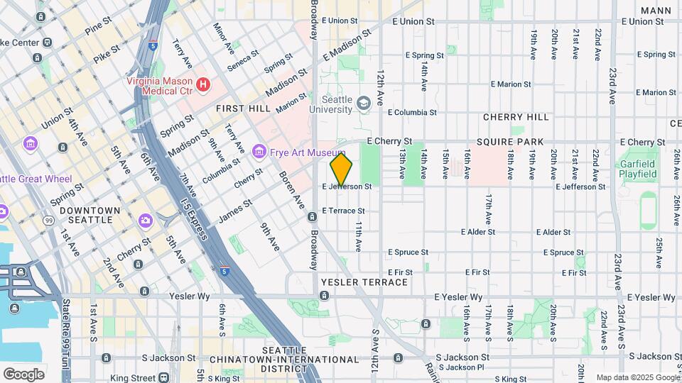 1003 E Jefferson St Mapa y Detalles de la Ubicación