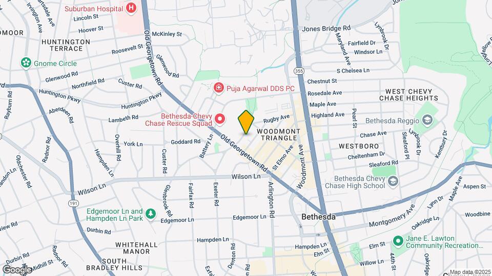 8009 Glenbrook Rd Mapa y Detalles de la Ubicación