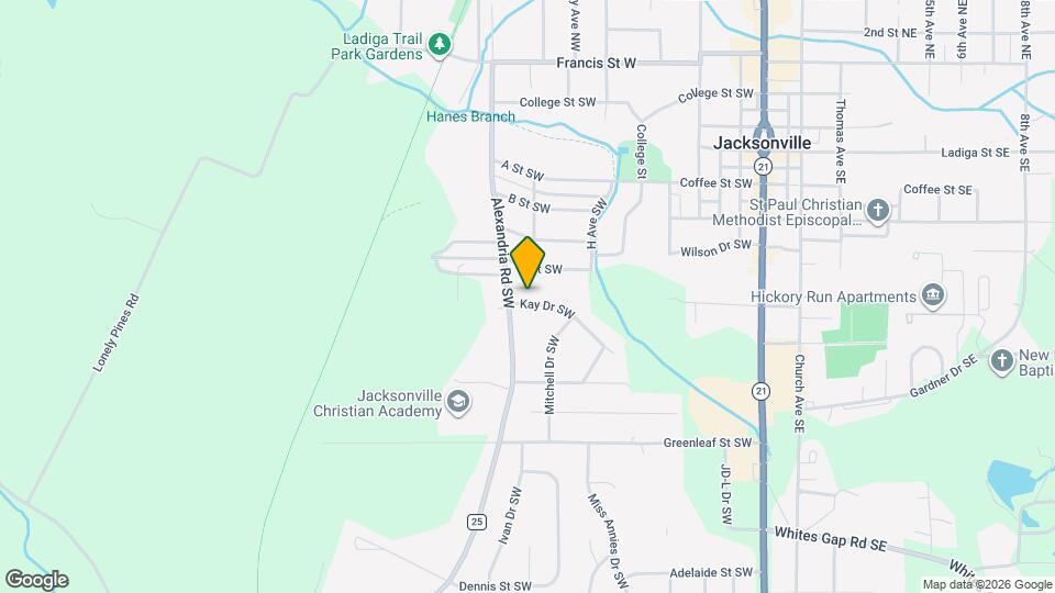 308 Parker Pl SW Map and Location Details