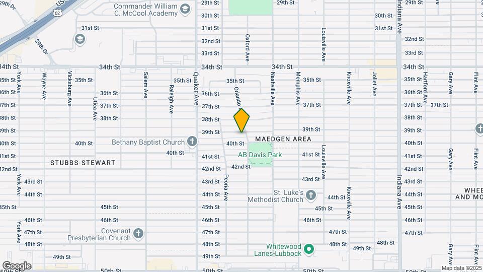 4203 39th St Map and Location Details