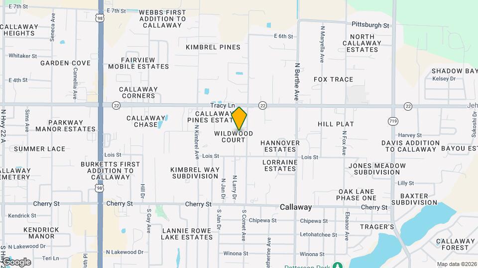6415 Wildwood Ct Map and Location Details