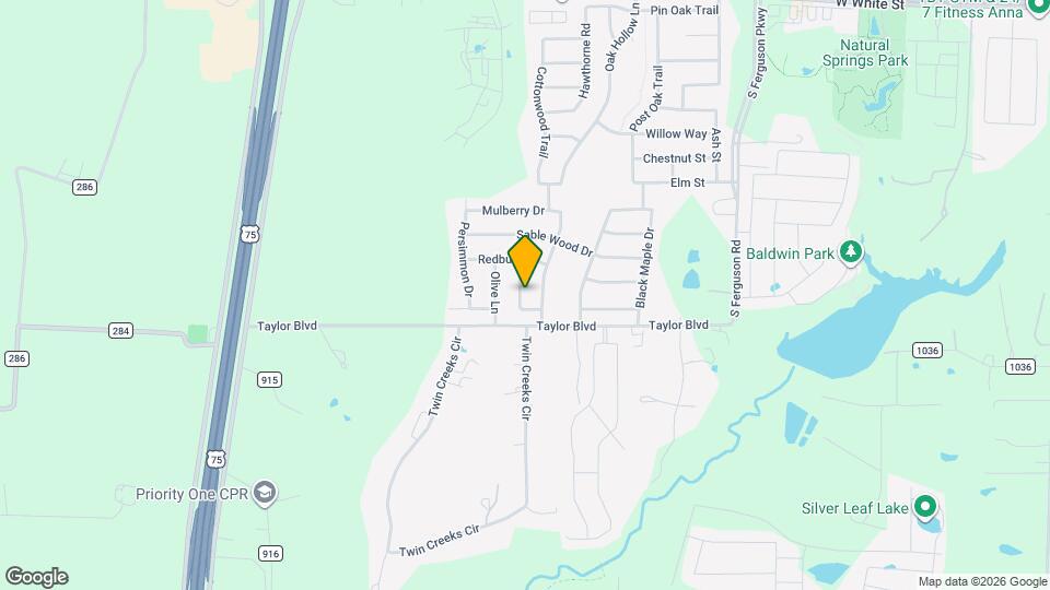 1829 Sweet Gum Dr Map and Location Details