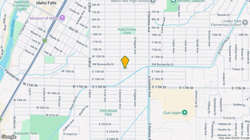 337 E 15th St Map and Location Details