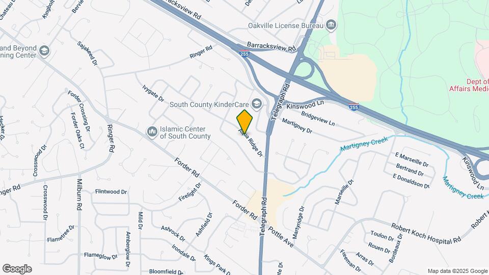 516 Aqua Ridge Dr Map and Location Details