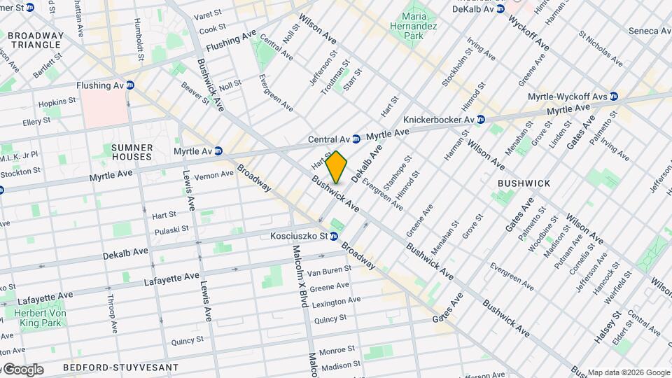 781 Bushwick Ave, Unit L1 Mapa y Detalles de la Ubicación