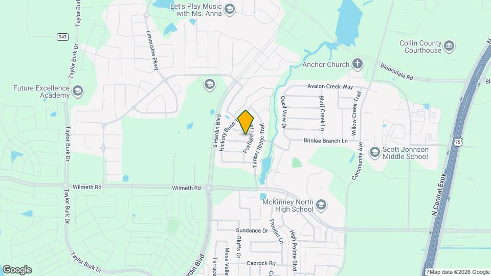 2808 Fair Timber Way Map and Location Details