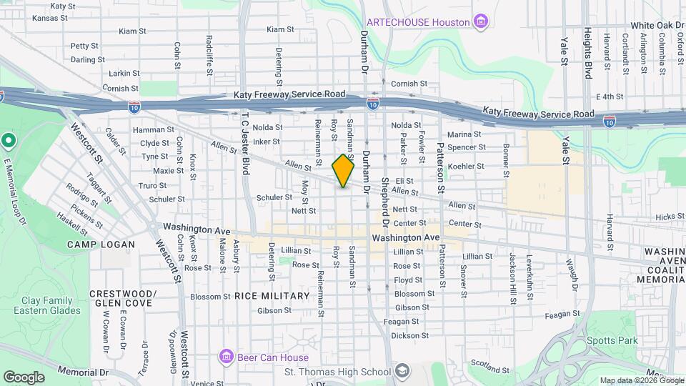 5014 Schuler St Map and Location Details