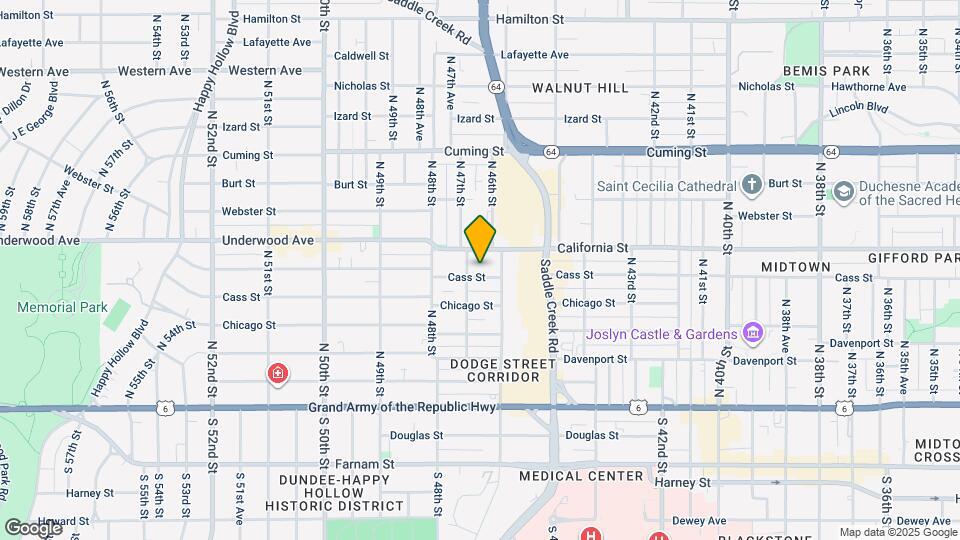 4622 Cass St, Unit #26 Map and Location Details