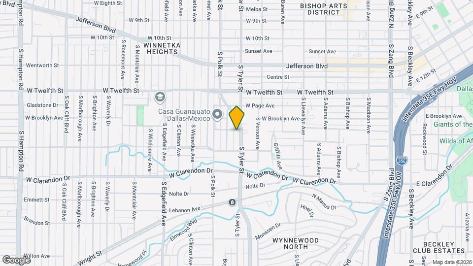 805 S Tyler St Map and Location Details