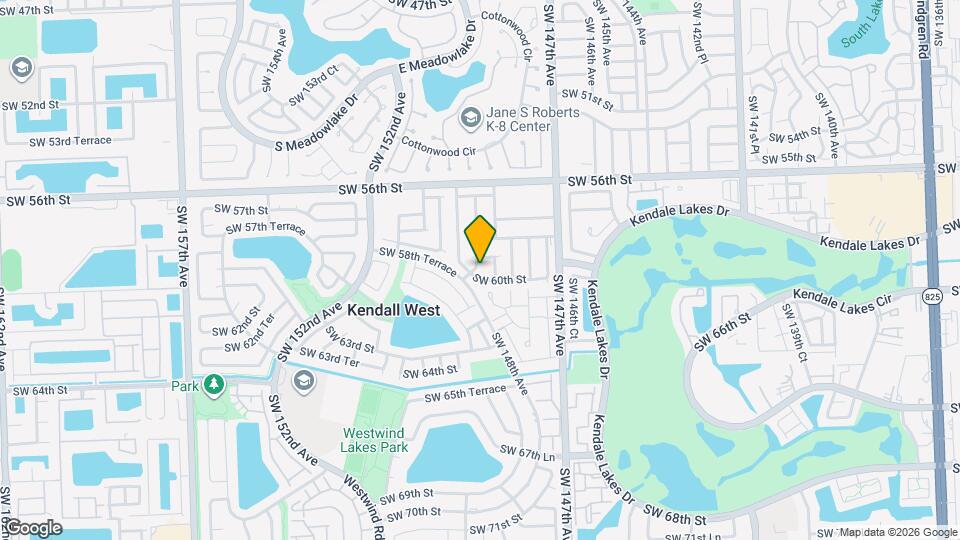5931 SW 148th Pl Map and Location Details