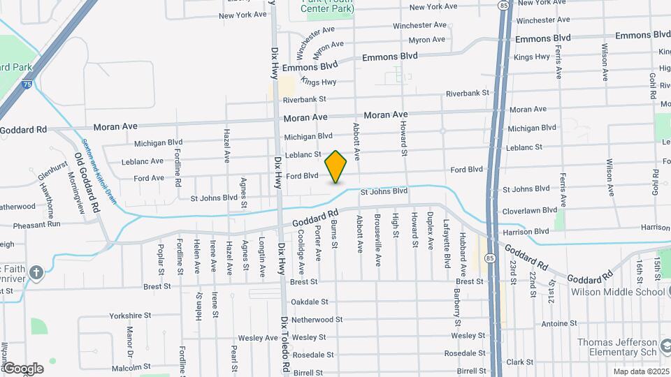 1750 St Johns Blvd Map and Location Details