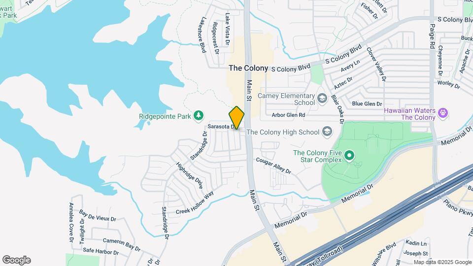 4325 Boca Raton Dr Map and Location Details