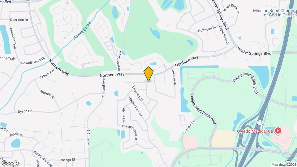 1028 Kerwood Cir Map and Location Details