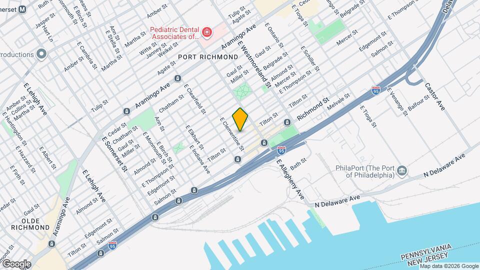 3147 Edgemont St Map and Location Details